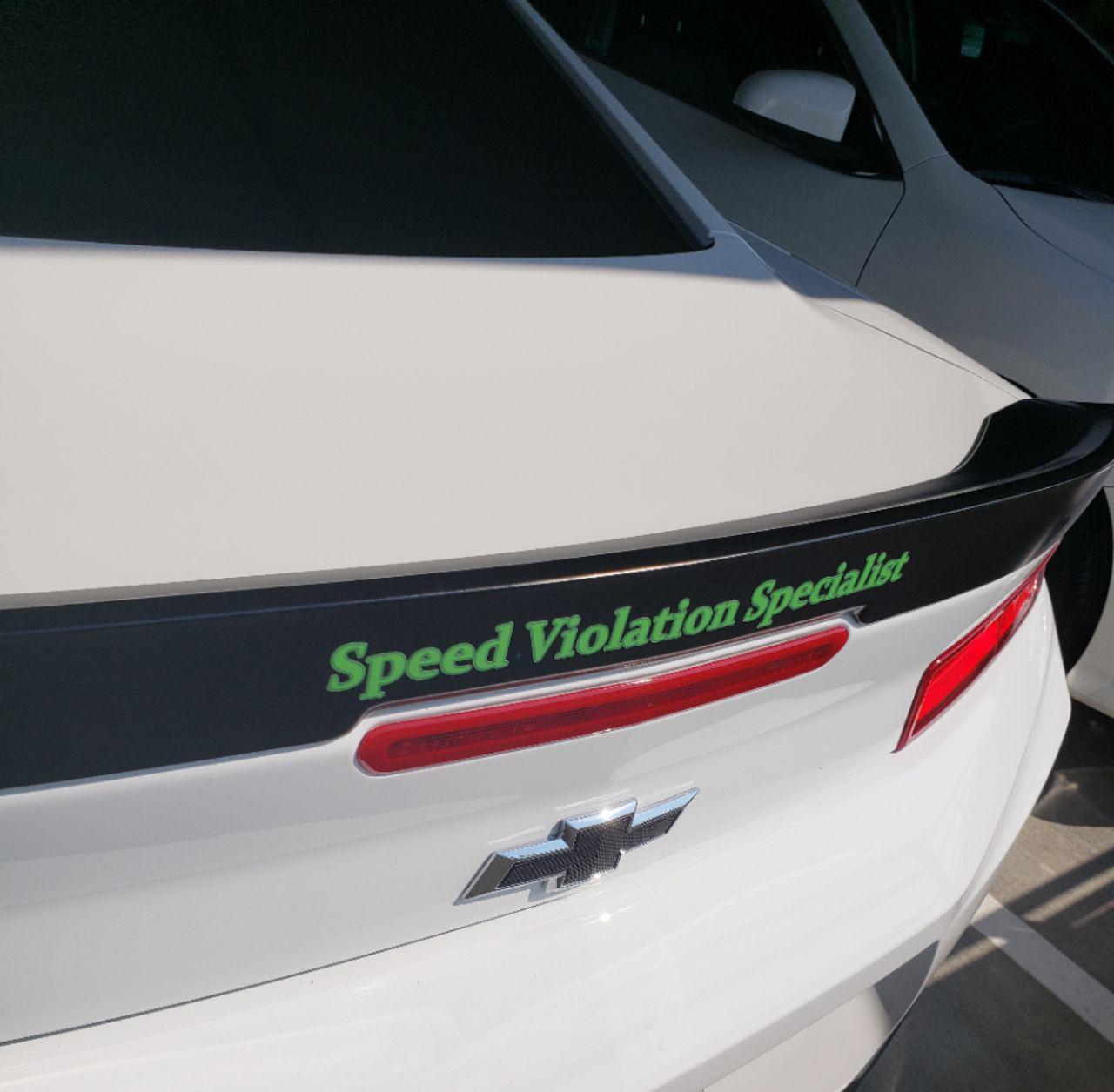 Speed Violation Specialist