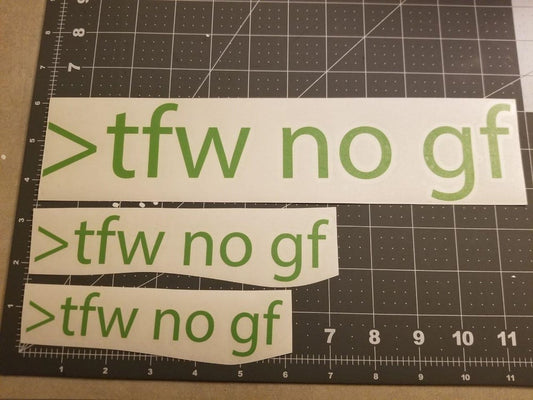 No gf